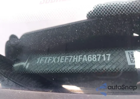 2017 Ford F-150 Xlt из США, поврежденный, VIN 1FTFX1EF7HFA68717